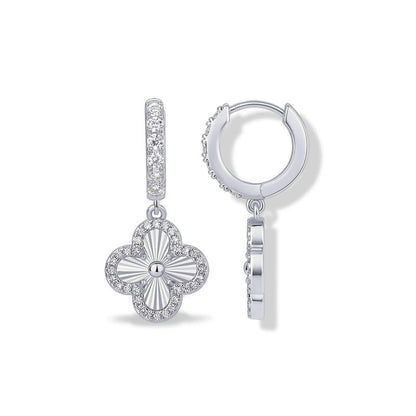 Oresa Gold Clover Earrings