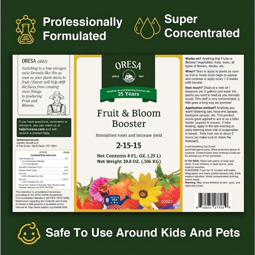 Oresa Fruit & Bloom Booster Fertilizer